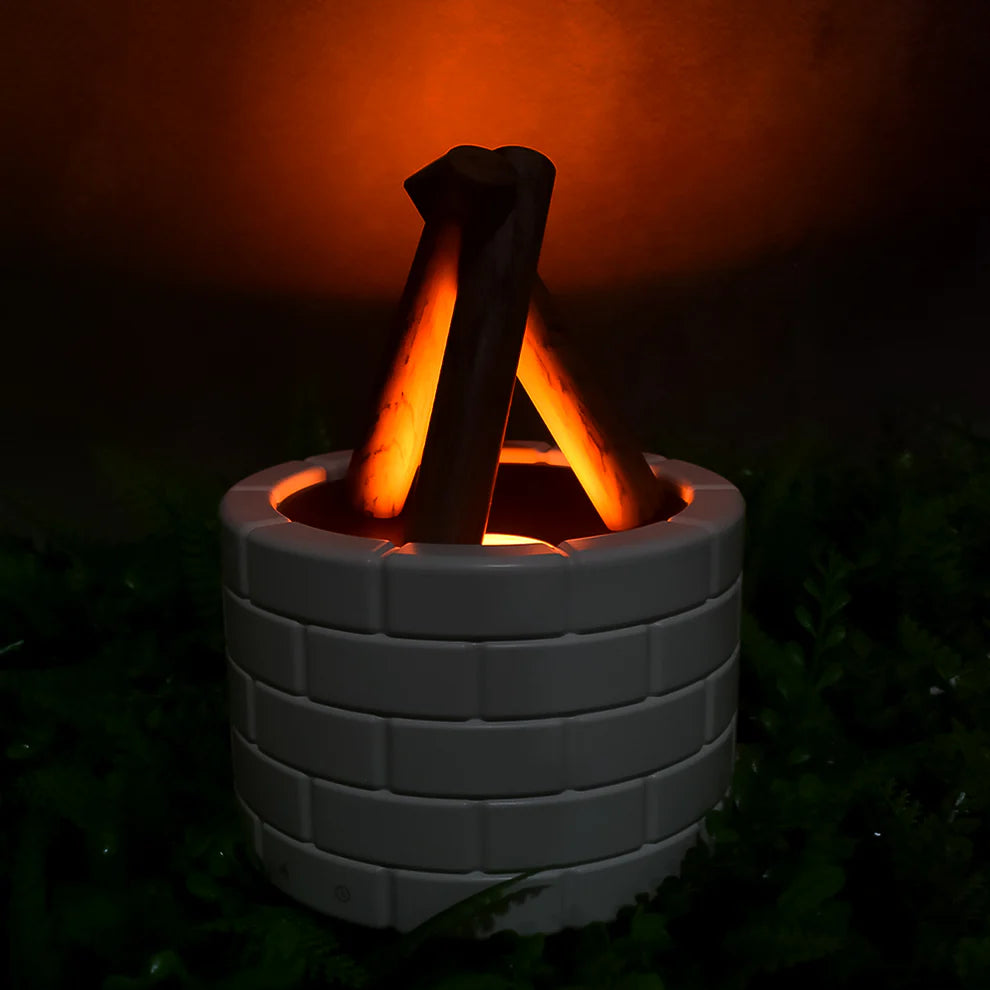 FlameAura™ Bonfire Shaped Oil Diffuser
