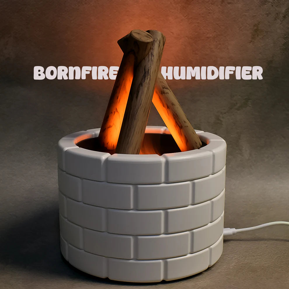 FlameAura™ Bonfire Shaped Oil Diffuser