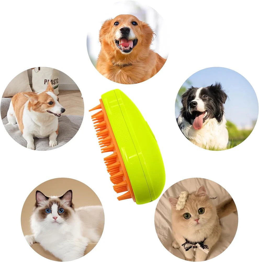 PurrfectTrim™ 3-in-1 pet Steamy Brush