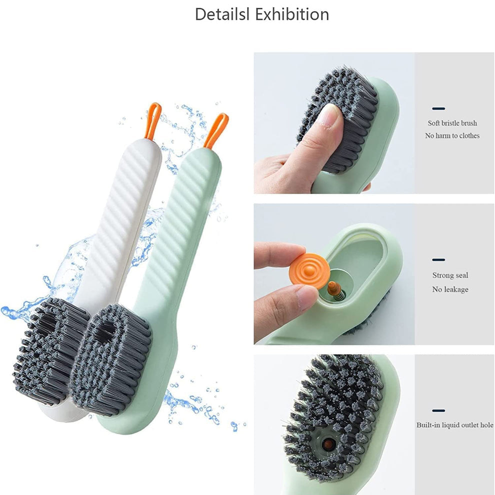 All in 1 Scrubbing Brush with Soap Dispenser