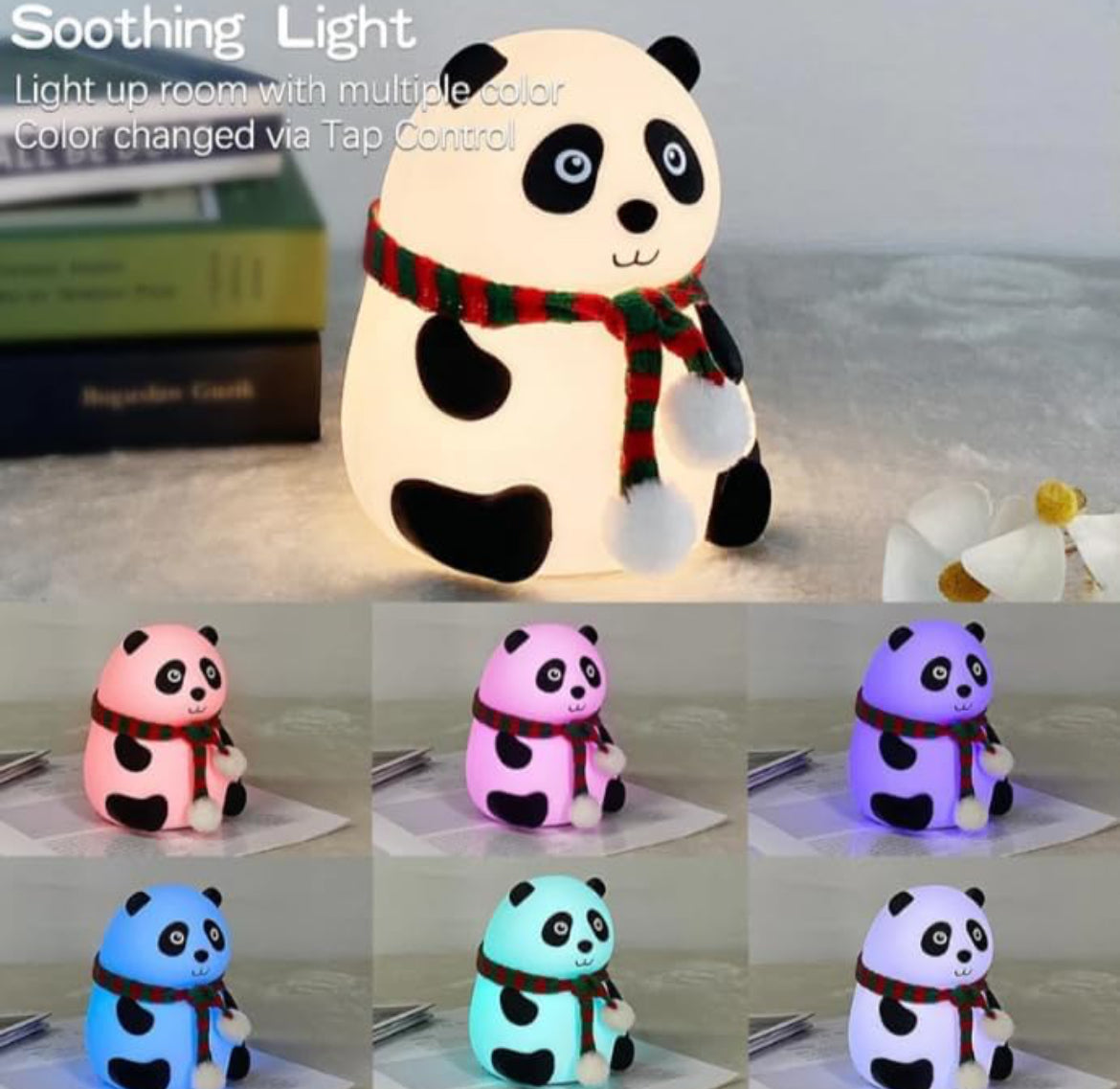Panda LED Touch Lamp