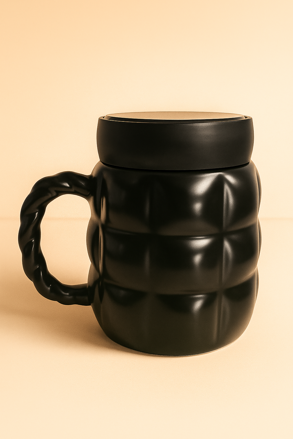Luxury Black “King” Ceramic Mug