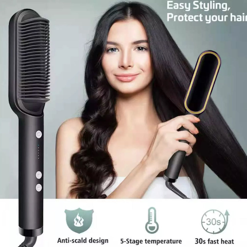 Hair Straightening Brush
