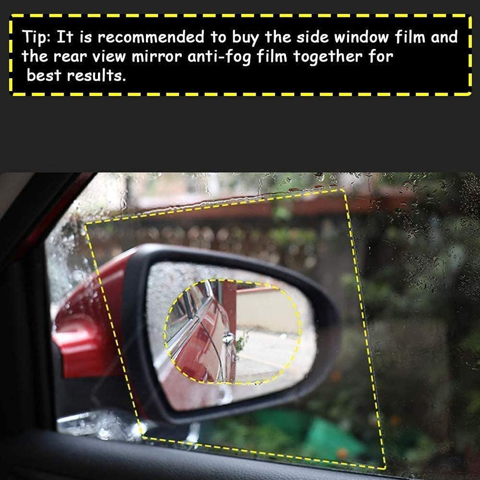 Anti-Fog & Anti-Scratch Car Mirror Film