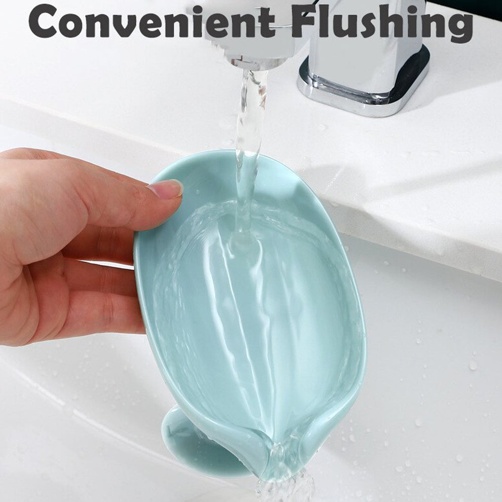 Leaf Shape Self-Draining Soap holder