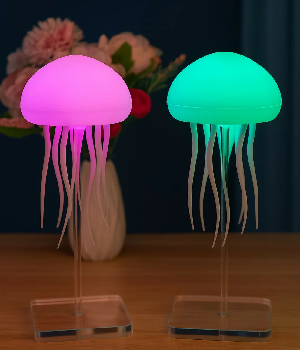 LumiJelly™ Color-Changing Jellyfish LED Night Light