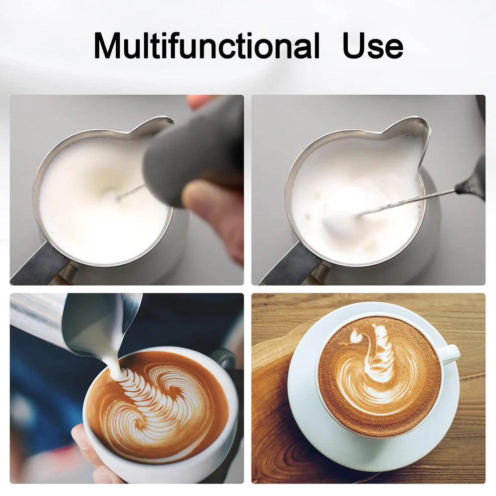 FrothEase™ Small Electric Handheld Milk Frother