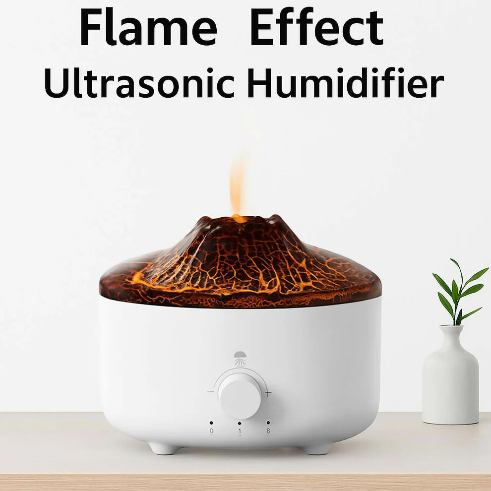 VolcaMist™ Flame Effect Ultrasonic Humidifier