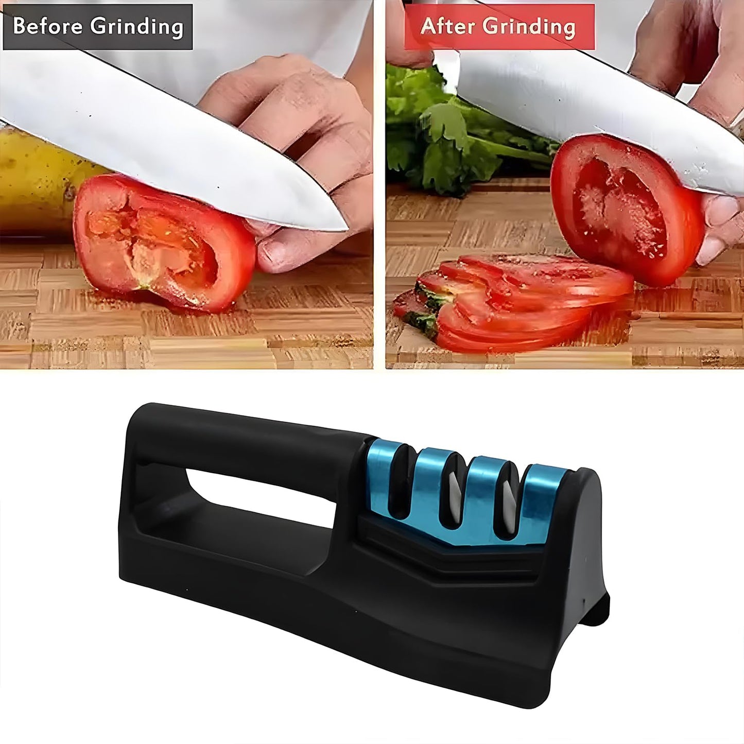 PrecisionPro Handheld Kitchen Knife Sharpener