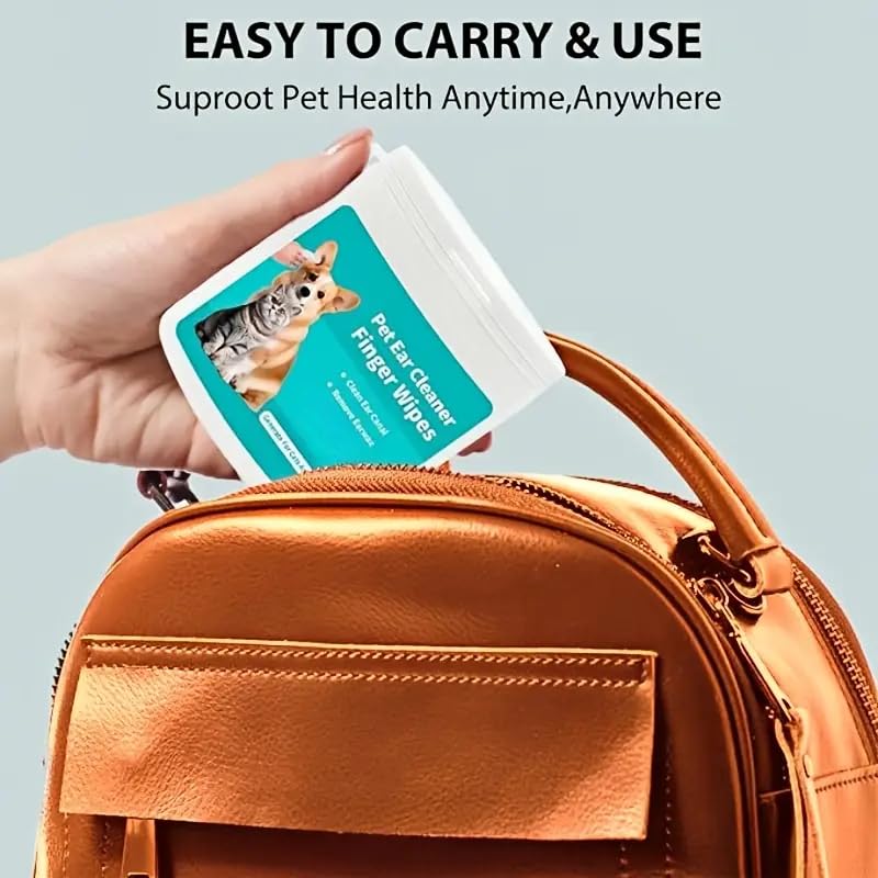 PuraPaw™ Ear Cleaning Wipes for Pets