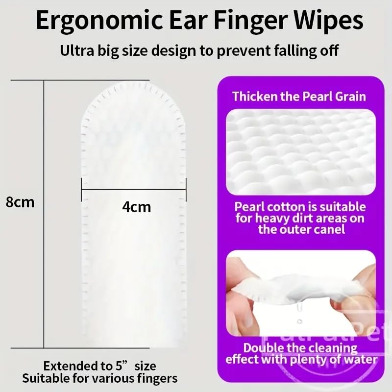 PuraPaw™ Ear Cleaning Wipes for Pets