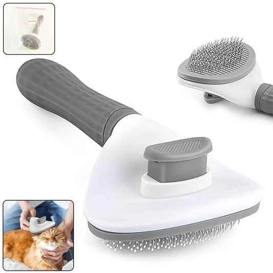 GroomEase™ Self-Cleaning Slicker Brush