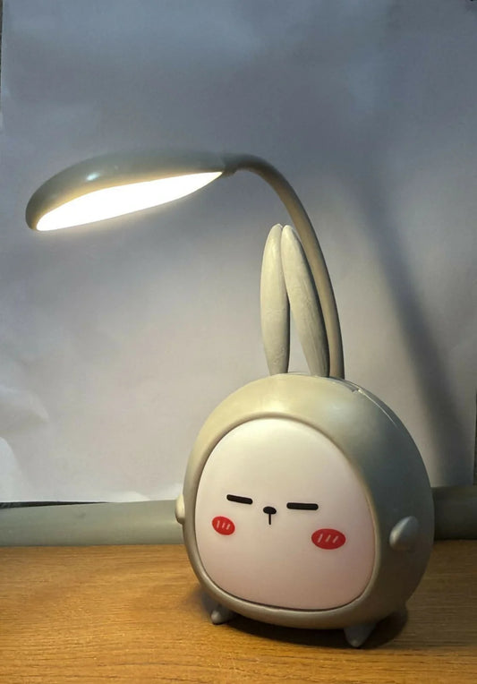 GlowBunny™ Cute Bunny Shaped LED Desk Lamp with Adjustable Neck