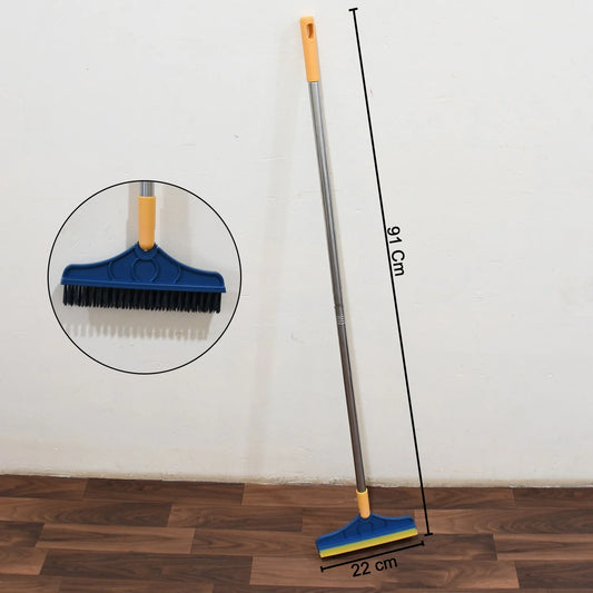 2-in-1 Rotating Floor Brush & Wiper