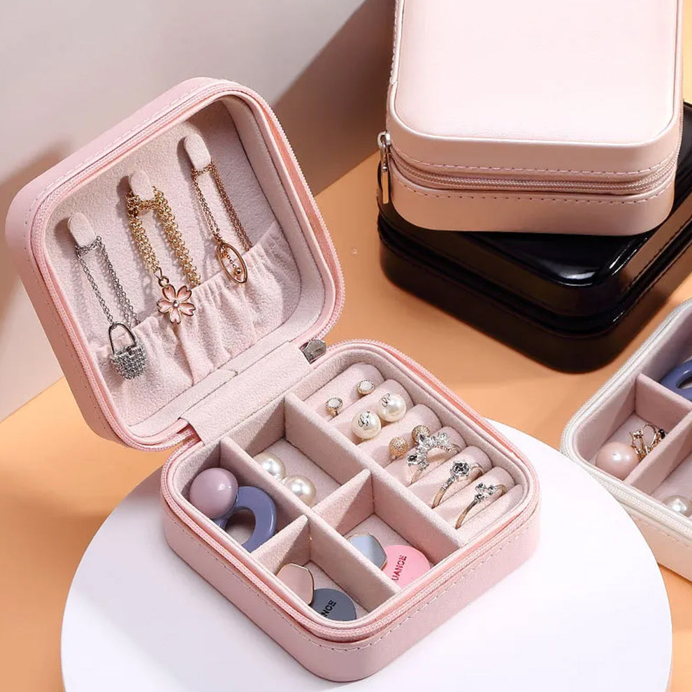 Mini Leather Jewellery Box