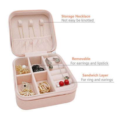 Mini Leather Jewellery Box