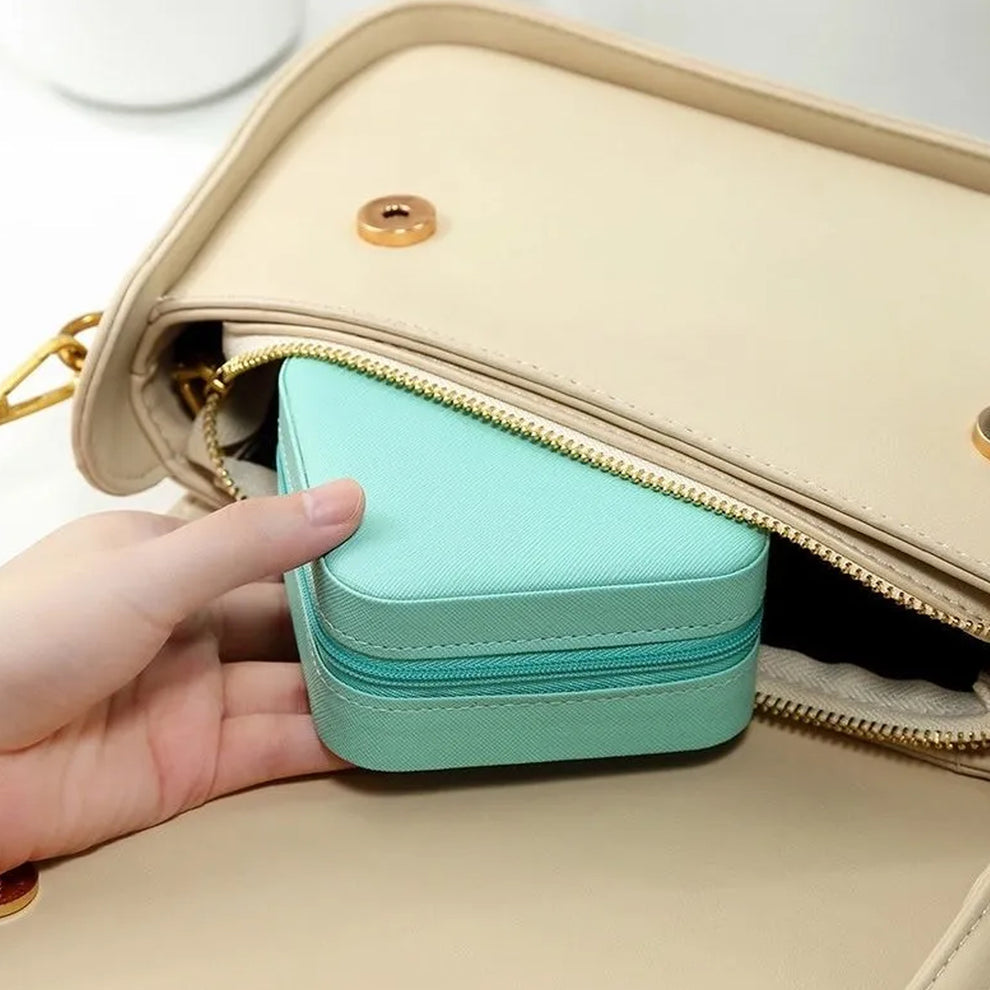 Mini Leather Jewellery Box
