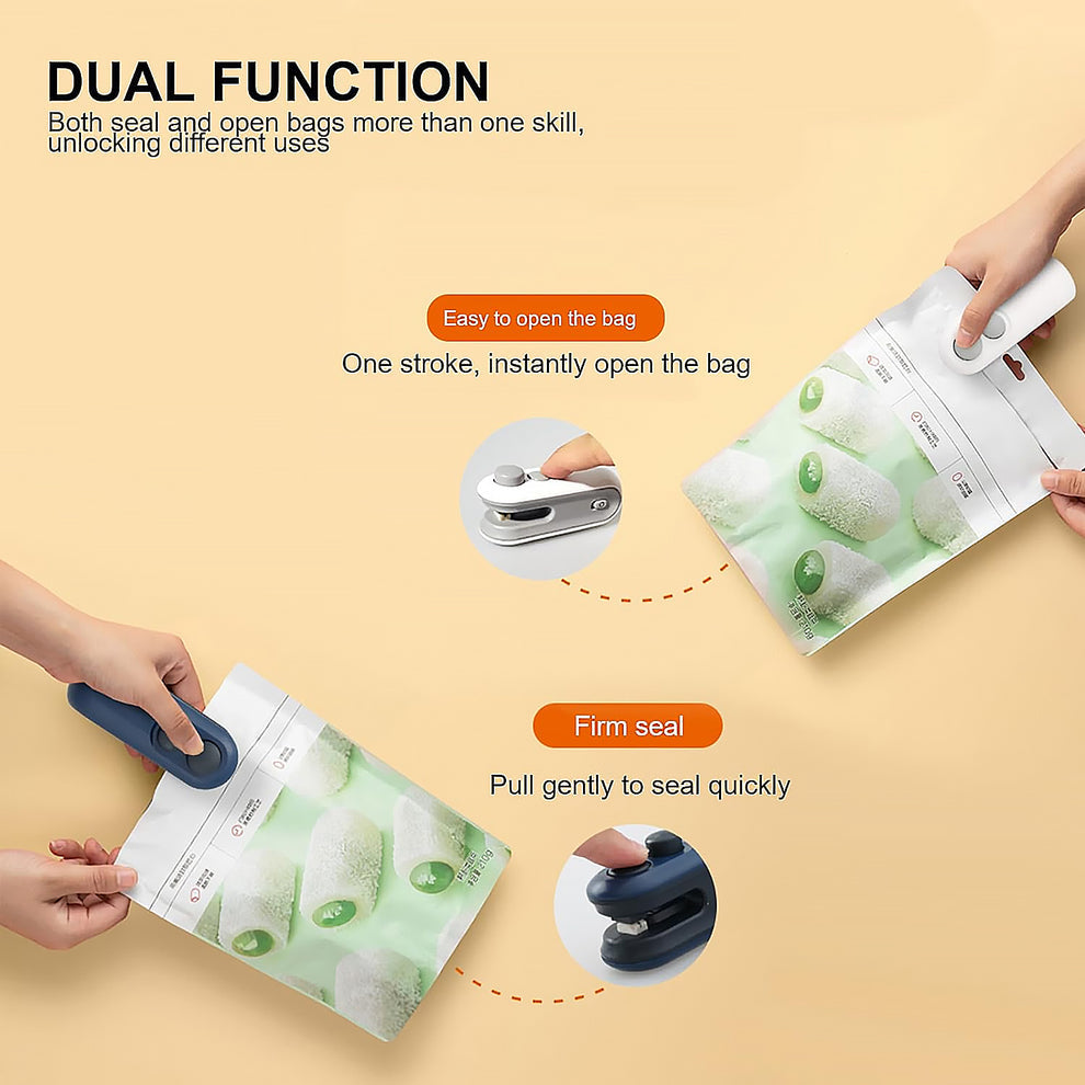 Mini 2-in-1 Bag Sealer & Cutter