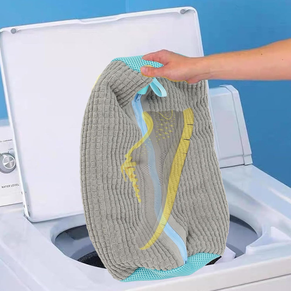 Heavy-Duty Reusable Shoe Washing Bag