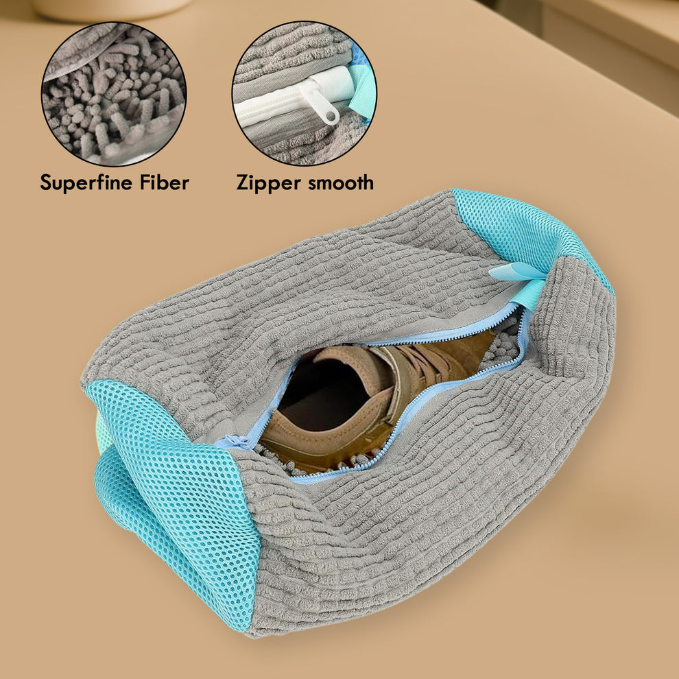 Heavy-Duty Reusable Shoe Washing Bag
