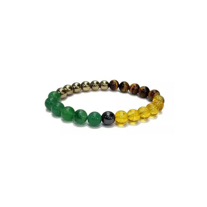 Money Magnet Crystal Bracelet – 5 Stones for Wealth, Luck & Protection