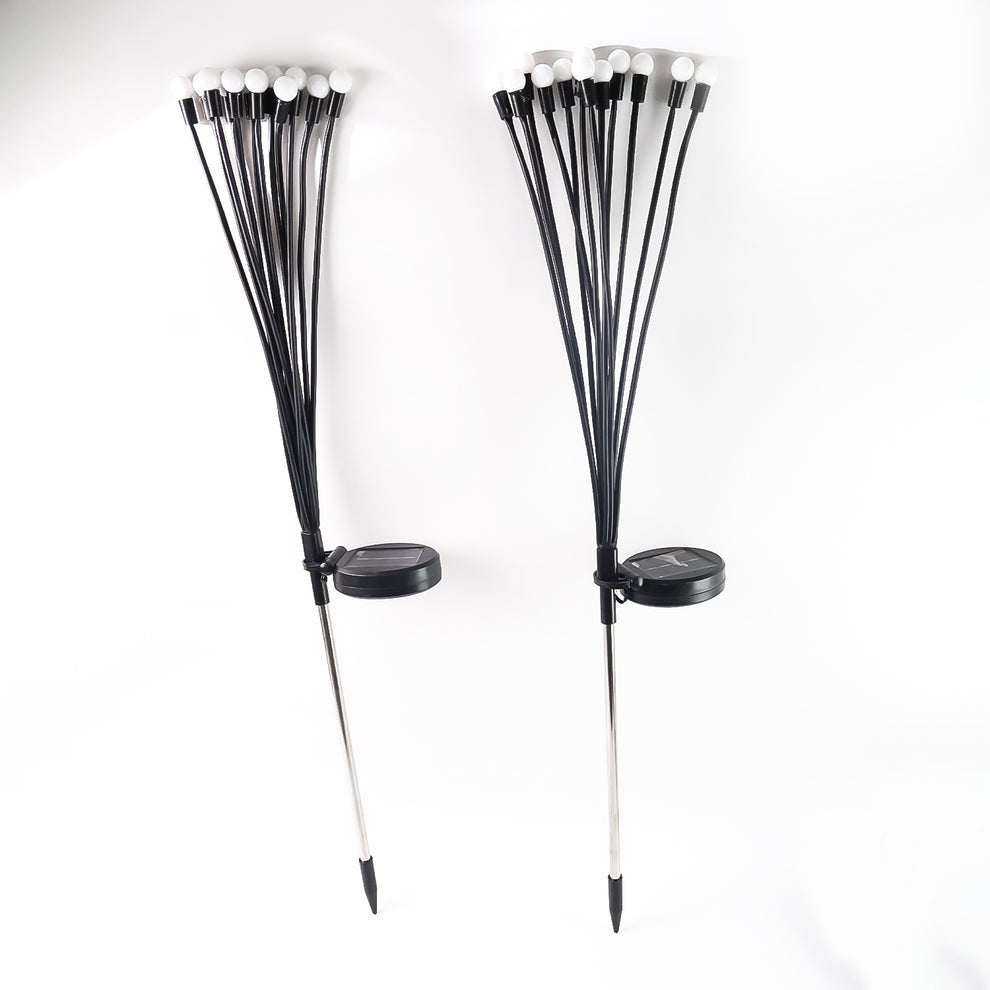Solar Firefly Garden Lights – 2 Pc Set for Magical Outdoor Décor