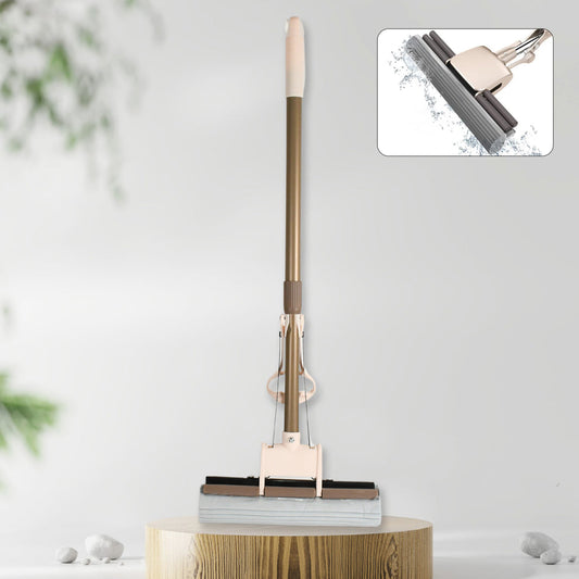 MiracleClean Super Absorbent Self-Cleaning Sponge Mop