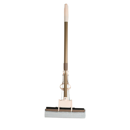 MiracleClean Super Absorbent Self-Cleaning Sponge Mop