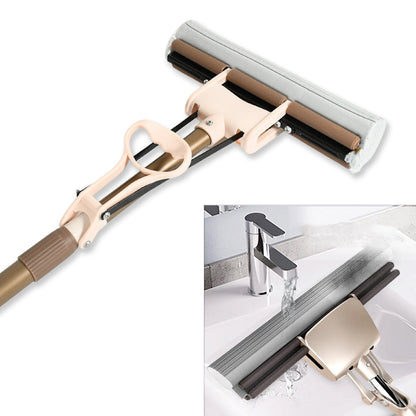 MiracleClean Super Absorbent Self-Cleaning Sponge Mop