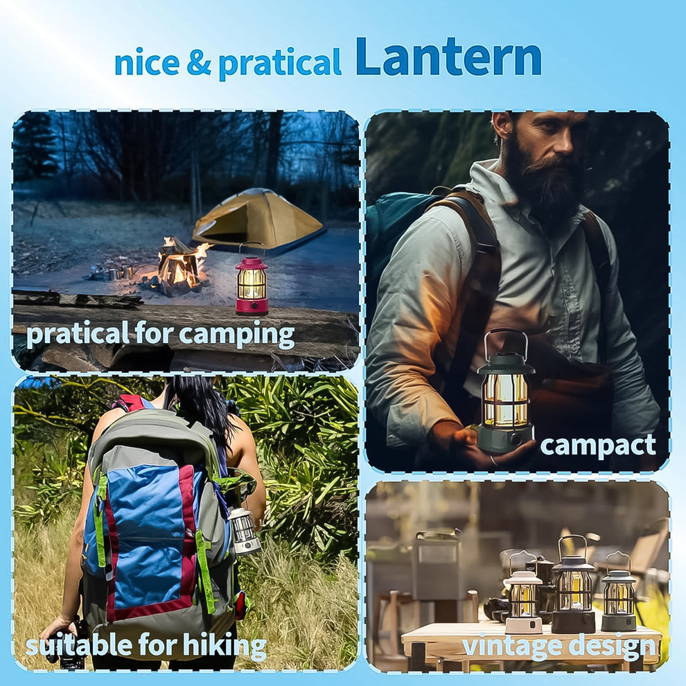 LumiRetro™ LED Camping Lantern