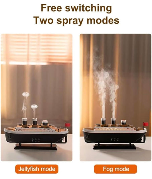 AromaTitan™ Luxury Titanic – Oil Humidifier
