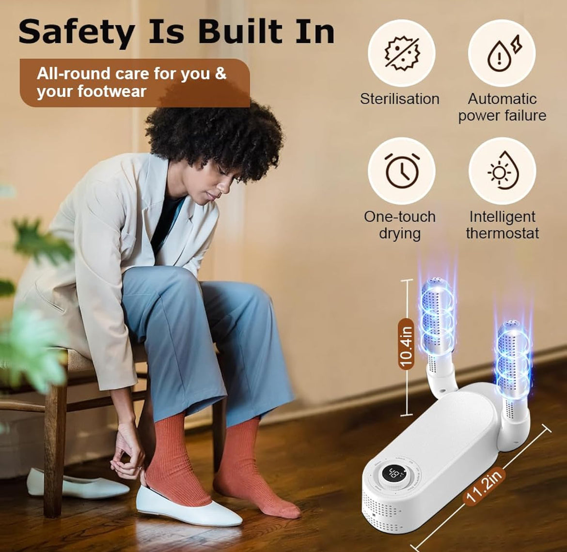 AeroCart Smart Shoe & Boot Dryer