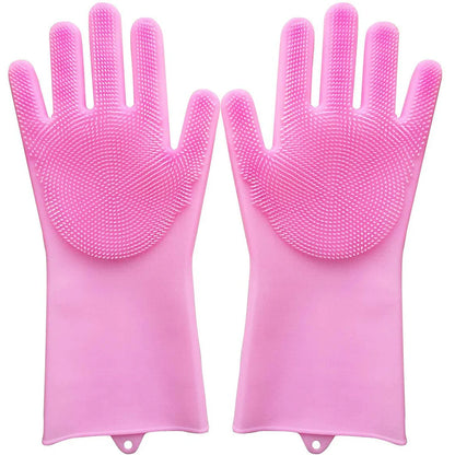 CleanGrip™  Gloves with Silicone Scrubber
