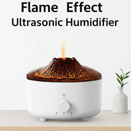 VolcaMist™ Flame Effect Ultrasonic Humidifier