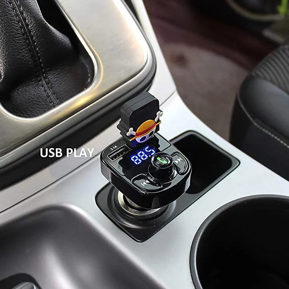 DriveSync™ Bluetooth FM Transmitter Kit with Dual USB Fast Charger