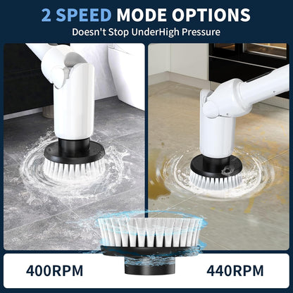 PowerSpin™ 9-in-1 Cordless Electric Spin Scrubber